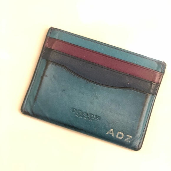 Coach Other - Coach leather card holder 💳
